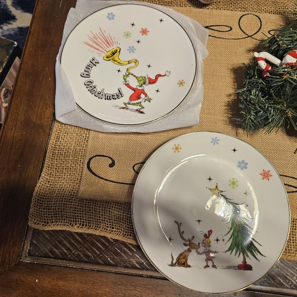 Lenox Other - Grinch Accent Platea